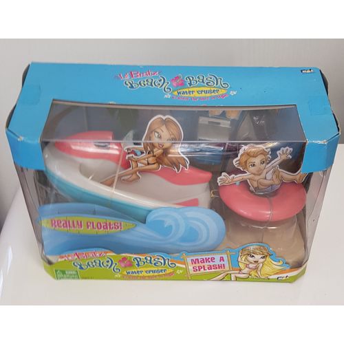 Jeu / Jouet / Poupée / Lil Bratz / Beach Bash /Coffret Scooter Des Mers Avec Bouée Tractée Pour La Poupée
