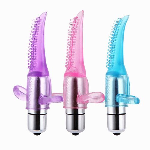 Vibrateur De Langue Pour Femmes, Masseur Clitoridien, Léchage Oral, Stimulation Du Point G, Jouets Sexuels, 1 Pièce