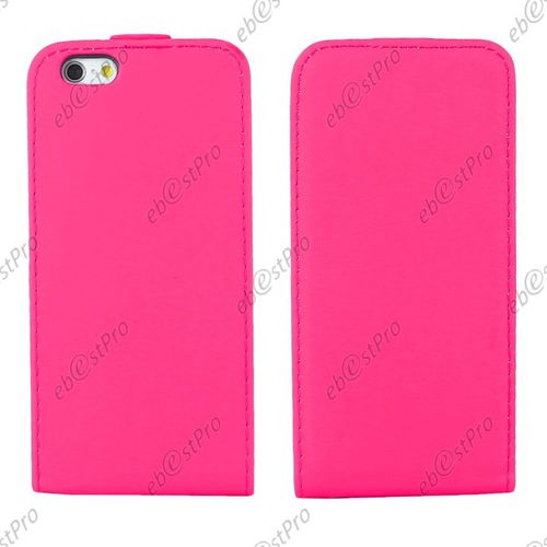 Ebeststar ® Etui Pu Cuir Rabattable Housse Coque Ultra Slim Pour Apple Iphone 6s Écran 4,7", Couleur Rose + 1 Film Verre Trempé