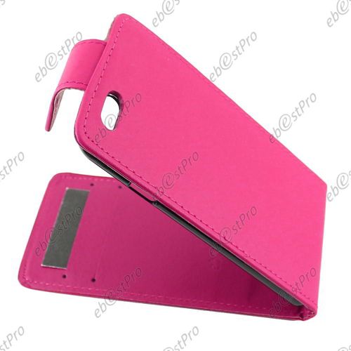 Ebeststar ® Housse Coque Etui Simili Cuir À Rabat Vertical Pour Apple Iphone 6s Écran 4,7", Couleur Rose + Film Verre Trempé
