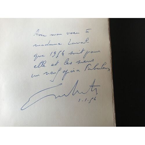 [Bel Envoi Autographe Signé] Emmanuel Looten - L’ Opéra Fabuleux - Poèmes - Édition Originale Sur Vélin De Rives