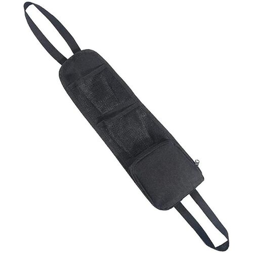 Sac De Rangement Élastique Filet De Rangement Titulaire Bus pour Sac À Main Téléphone Universel Fit Stretch Maille Net Sac À Main Tissu Titulaire Filet De Rangement Pour Camping-car (2pcs, Noir)