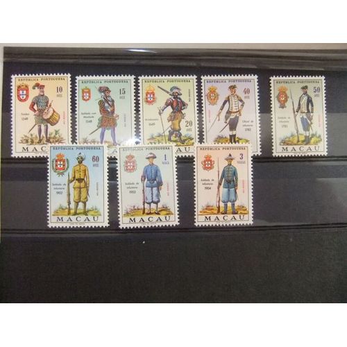 Macao Macau 1966 Armoiries Et Uniformes - Escudos Y Uniformes Yvert 403 / 10 * Mh