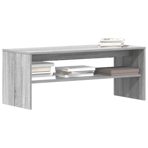 vidaXL Meuble TV Sonoma gris 100x40x40 cm Bois d'ingénierie