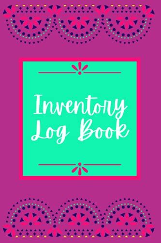 Purple Stylish Inventory Log Book For Small Business | 6 X 9 | 117 Inventory Logging Pages: Keep Track Of Your Inventory And Stay Professional With This Inventory Tracker