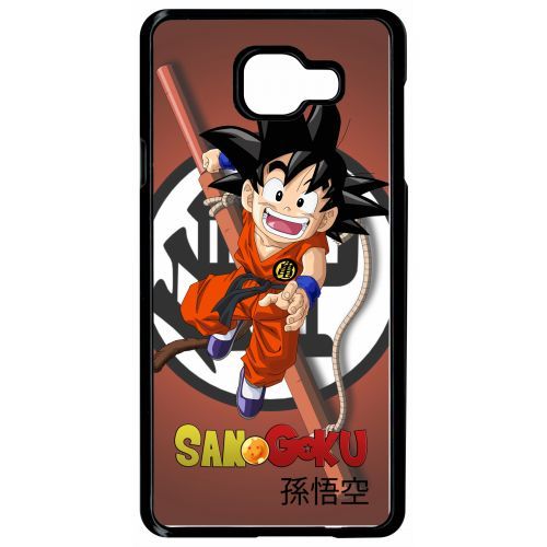 Coque Galaxy A7 (2016) - Dragon Ball Kid San Goku - Noir