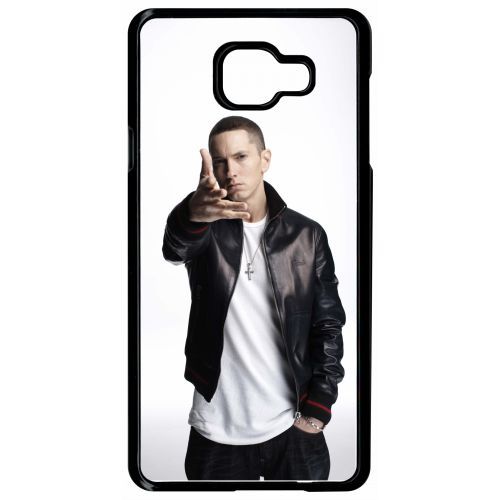 Coque Galaxy A7 (2016) - Hip Hop Rap Us Eminem - Noir