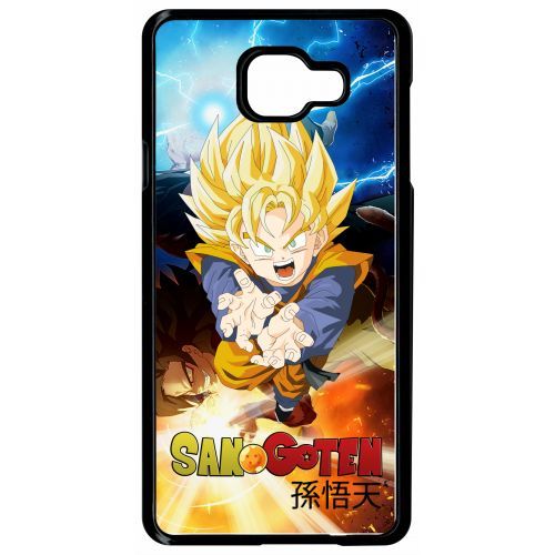 Coque Galaxy A7 (2016) - Dragon Ball Son Goten Fury - Noir