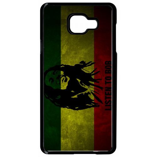Coque Galaxy A7 (2016) - Listen To Bob Marley - Noir