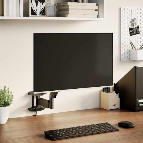 vidaXL Support mural pour moniteur 27 pouces max ressort à gaz 10 kg