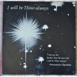 I Will Be Thine Always