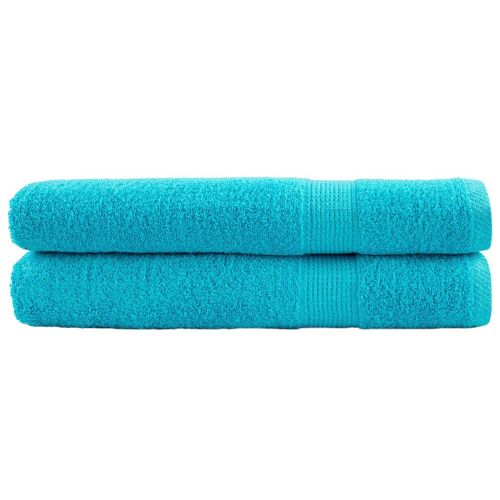 Vidaxl Serviettes De Qualité Supérieure Solund 2 Pcs Turquoise