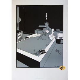 Sérigraphie Couleur - Ted Benoit - Insomnie (1984)