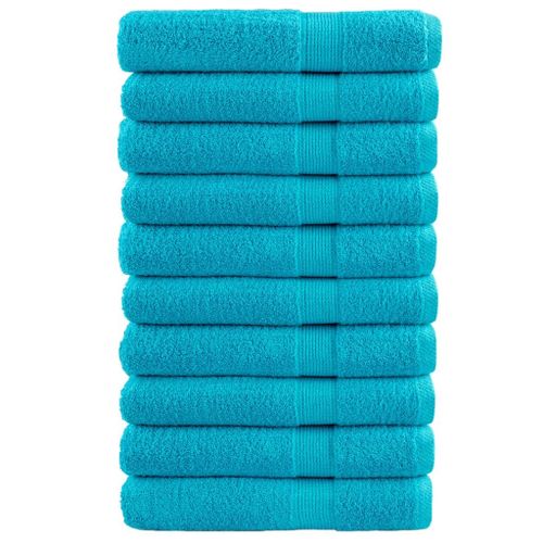 vidaXL Serviettes de sauna de qualité supérieure SOLUND 10 pcs