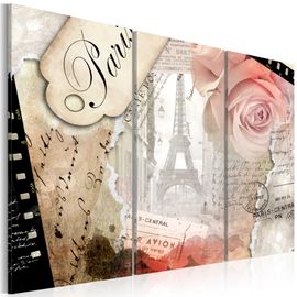 Tableau Vintage Paris central ... 120 x 80 cm