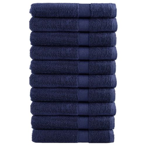 vidaXL Serviettes de sauna de qualité supérieure SOLUND 10pcs 600 g/m²