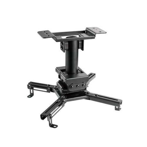 Support plafond vidéoprojecteur, Hauteur 25cm, Noir