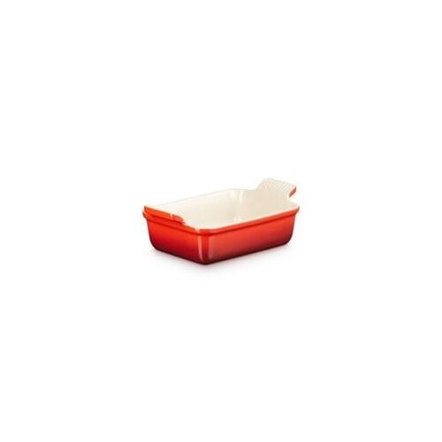 Plat Rectangulaire Céramique 19 Cm Cerise Le Creuset