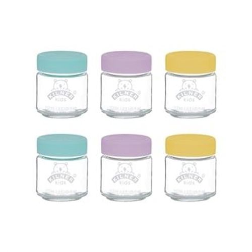 Set De 6 Bocaux En Verre Kids 110 Ml Kilner