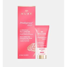 Nuxe - Prodigieuse Boostâ® - Duo Crã¿Me Eclat Multi-Correction + Mini Baume-Huile Rã©Cupã©Rateur Nuit  - Multicolore 