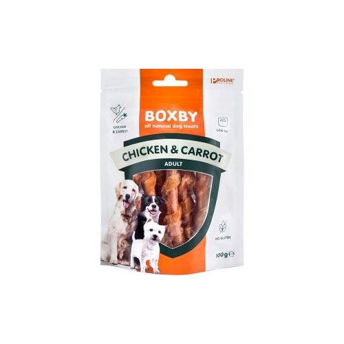 Boxby Bâttonets Au Poulet Et Carottes Pour Chien 15 X 100 Gram