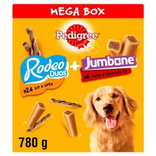 Pedigree Megabox Rodeo Duos  Jumbone Friandises Pour Chien Par 2 Unités