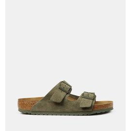 Birkenstock Sandales Arizona 2 Cuir Suã¿de Vert
