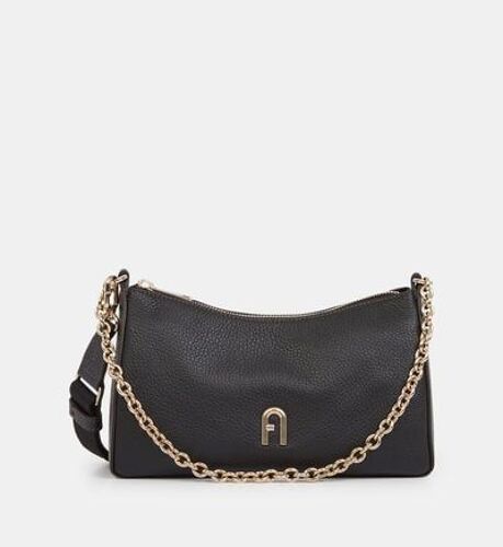 Furla - Sac besace Primula cuir grainÃ©  - Noir