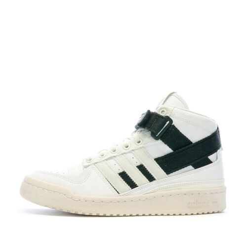 Baskets Blanches Mixte Adidas Forum Mid Parley