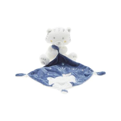 Doudou Tigre Blanc Simba Toys Benelux Mouchoir Bleu Bleu Nuit Etoiles My Little Tigger Peluche Jouet Bebe