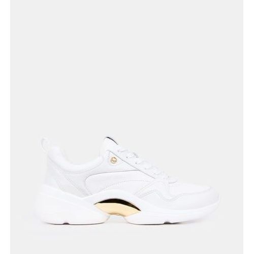 Michael Michael Kors - Baskets Basses Orion Cuir Et Textile - Blanc - 37