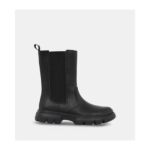 Geox Bottines Chelsea Junette Zippã©es Noir