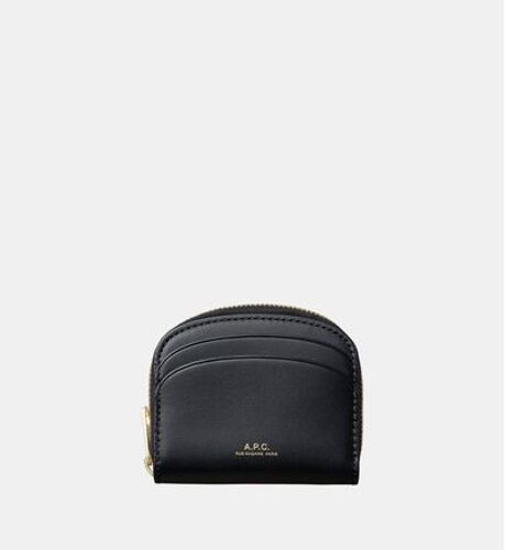 Porte-monnaie Compact Demi-lune Mini en cuir