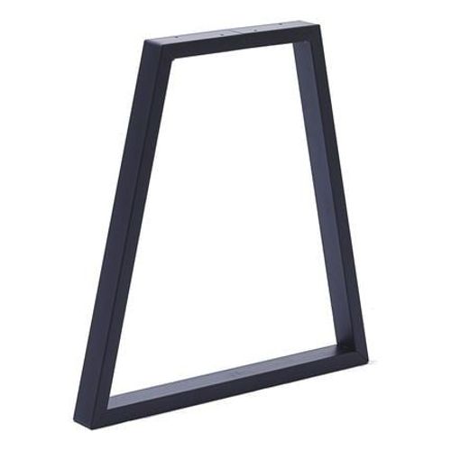 Mottez - Pied pour banc - trapÃ¿ze - Hauteur 40 cm - Noir  - Beige