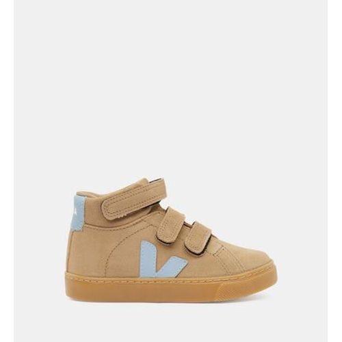 Veja Baskets Montantes Small Esplar Mid Cuir Suède Beige