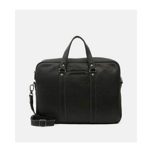 Arthur & Aston - Sac porte-documents griffe cuir - Noir