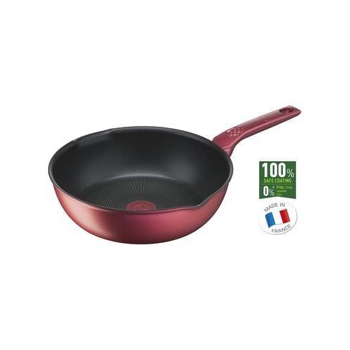 Tefal - Poêle Profonde Daily Chef 26 Cm - Rouge