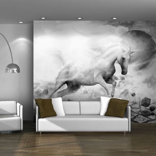 Papier peint intissé Fantaisie Unicorn : Taille - 200 x 154 cm