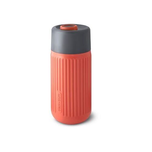Black + Blum - Gourde Tasse Verre Et Silicone Orange 340 Ml  - Orange