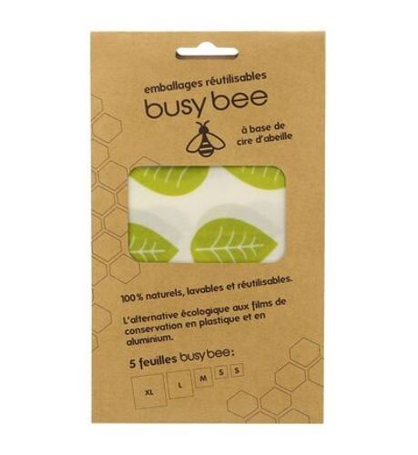 Emballage Alimentaire Réutilisable 5 Formats S M L Xl