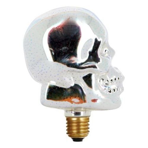 Girard Sudron - Ampoule Tête De Mort Cosmos 3d D95 4w E27 - Blanc