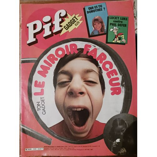 Pif Gadget 629 Le Miroir Farceur, Très Bon État