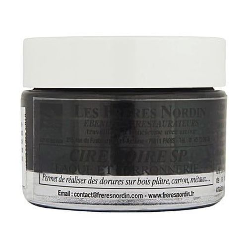 Nordin - Cire noire laque et ferronnerie 25 ml  - Noir