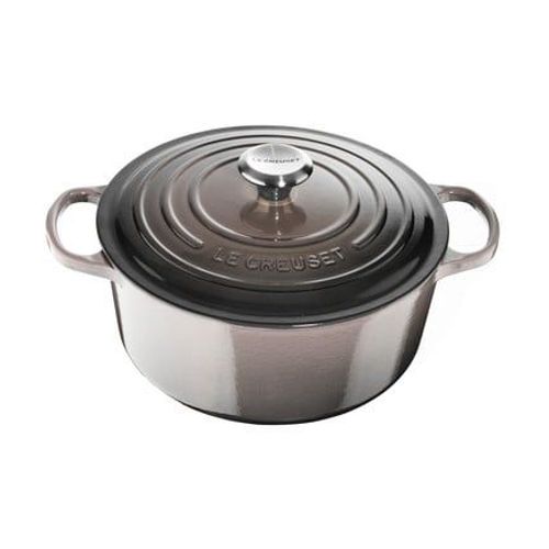 Cocotte ronde fonte émaillée flint Ø20 cm 2,4 l