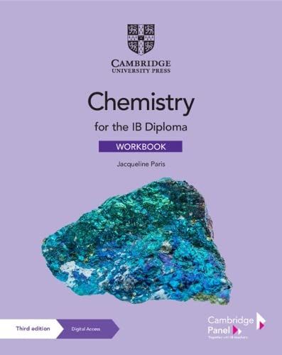 Chemistry For The Ib Diploma Workbook With Digital Access (2 Years)