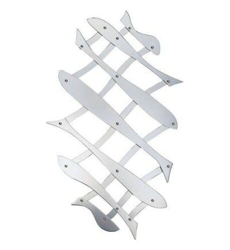 Dessous De Plat Extensible Argenté En Acier Paloma Alessi