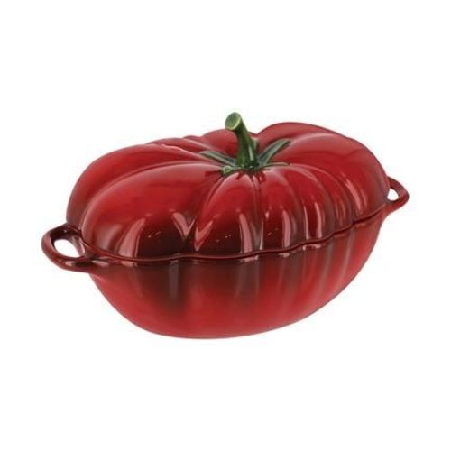 Staub - Cocotte Tomate Cã©Ramique   - Rouge