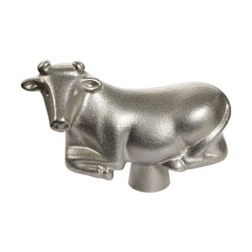 Staub - Bouton Pour Couvercle De Cocotte Forme Vache Mã©Tal 7,5 Cm  - Gris