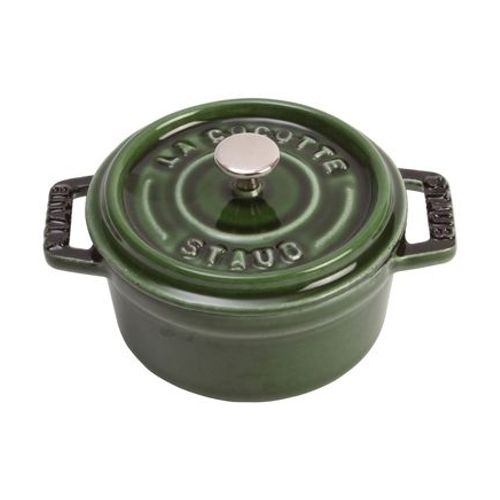 Staub - Mini-Cocotte Cã©Ramique Ã©Maillã©E Basilic 0,25 L  - Vert