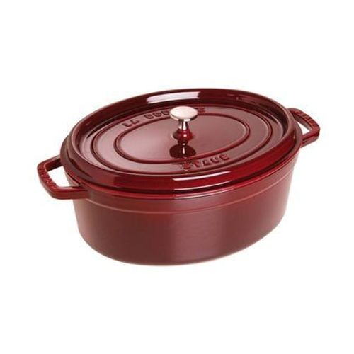 Staub - Cocote Ovale En Fonte 33 Cm Grenadine  - Rouge